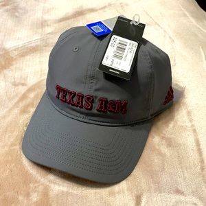NWT- Texas A&M Adidas team issue Coach Slouch Adjustable hat
